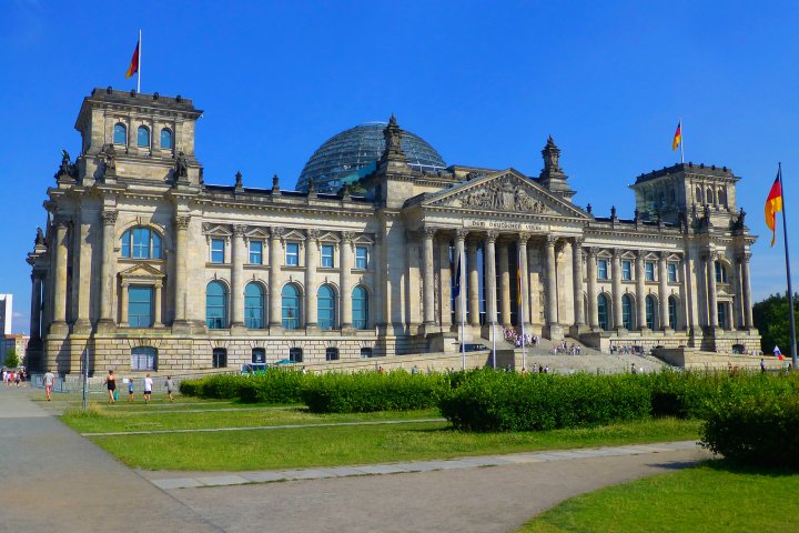 Demobild - Berlin Reichstag